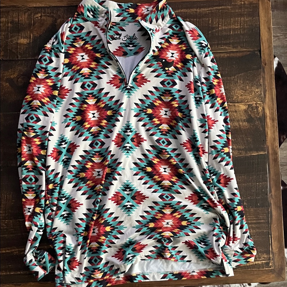 Bad Birdie Multicolor Patterned Sweater